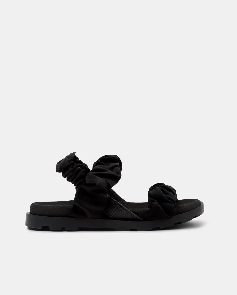 Босоножки для девочек Brutus на резинке Camper, чёрный
Босоножки для девочек Brutus на резинке Camper, чёрный