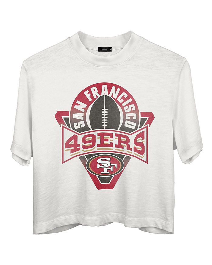 Женская футболка NFL San Francisco 49ers с воротником-стойкой Junk Food Clothing, белый
Женская футболка NFL San Francisco 49ers с воротником-стойкой Junk Food Clothing, белый