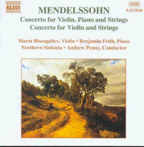CD диск Mendelssohn / Bisengaliev / Frith / Penny: Concerto for Violin / Piano & Strings in D minor
CD диск Mendelssohn / Bisengaliev / Frith / Penny: Concerto for Violin / Piano & Strings in D minor