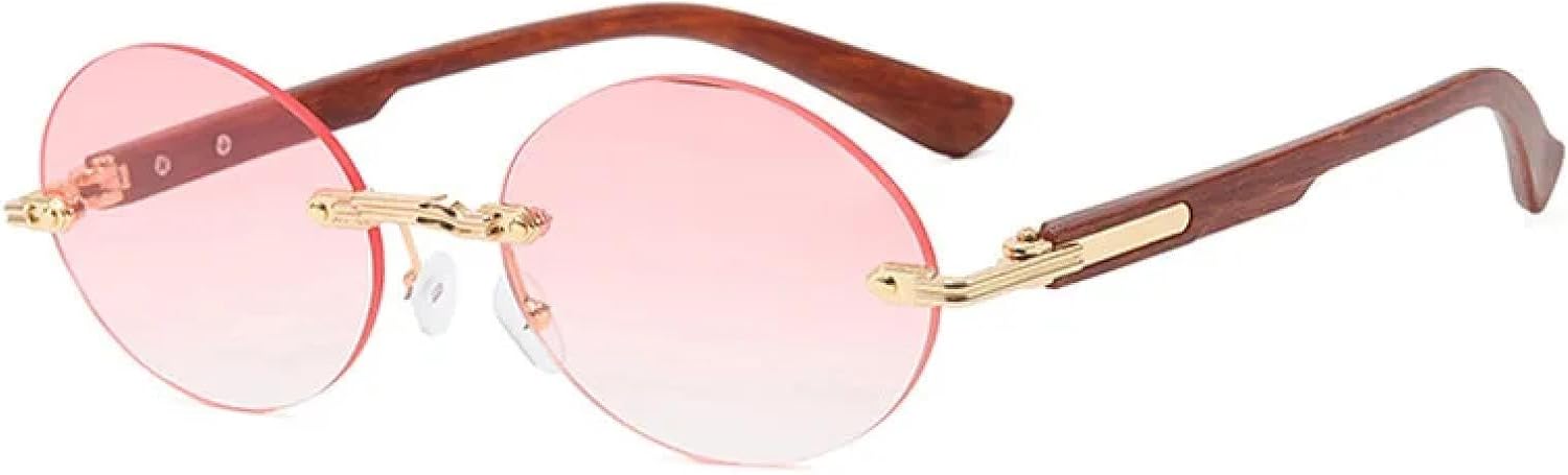 Солнцезащитные очки с защитой от УФ-излучения UV400 | Без оправы, металлический корпус | Для женщин и мужчин | Для занятий спортом на открытом воздухе и вождения DSVIGF, Gold-pink.
Солнцезащитные очки с защитой от УФ-излучения UV400 | Без оправы, металлический корпус | Для женщин и мужчин | Для занятий спортом на открытом воздухе и вождения DSVIGF, Gold-pink.