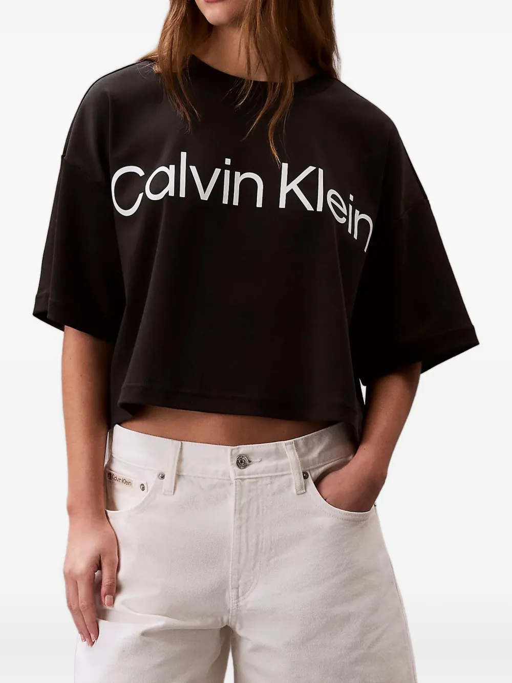 Футболка с логотипом Calvin Klein, черный
Футболка с логотипом Calvin Klein, черный