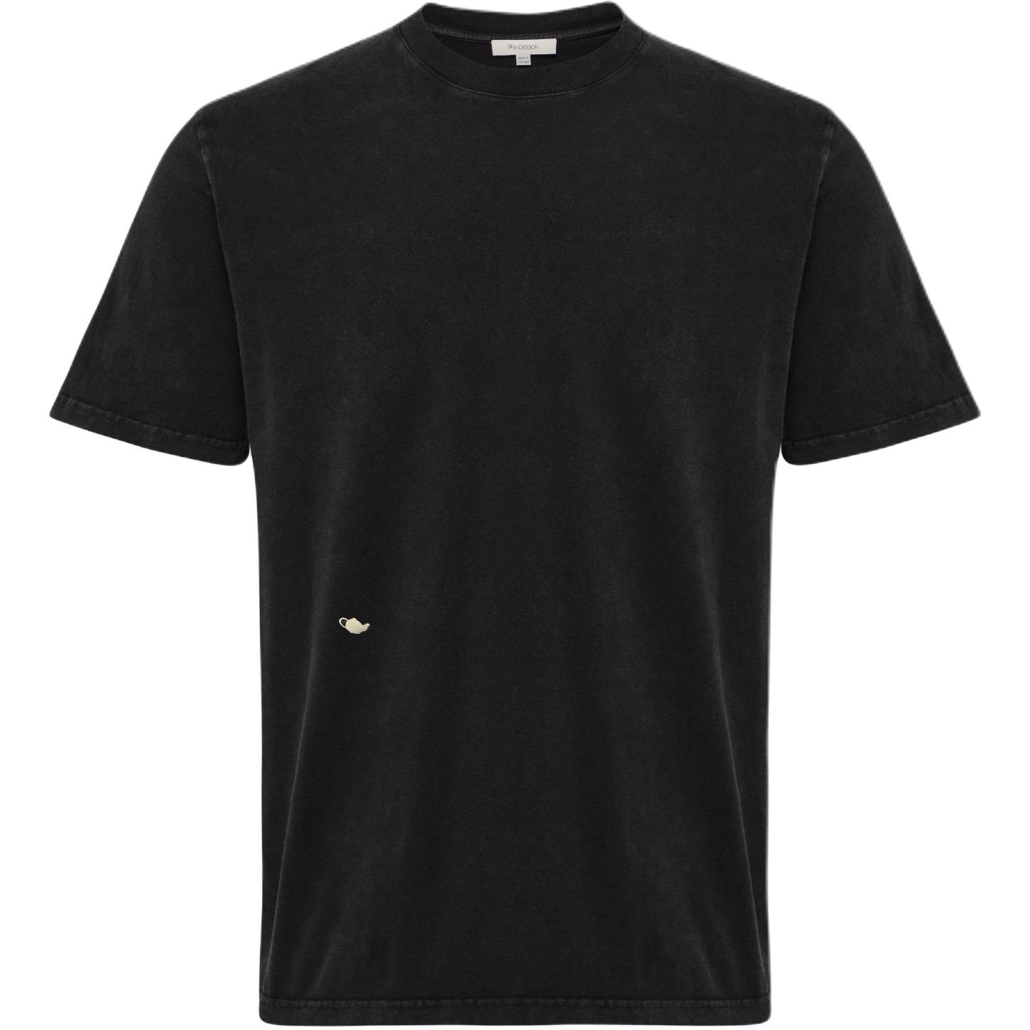 Футболка с вышитым логотипом JW Anderson, черный
Футболка с вышитым логотипом JW Anderson, черный