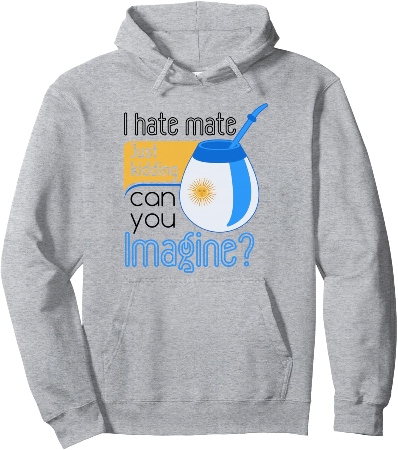 Толстовка с флагом Аргентины Argentina Mate Bombilla, серая Yerba Mate Gift
Толстовка с флагом Аргентины Argentina Mate Bombilla, серая Yerba Mate Gift