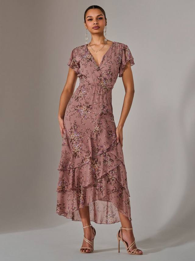 Макси-платье с цветочными рюшами Jolie Moi, цвет Dusty Pink
Макси-платье с цветочными рюшами Jolie Moi, цвет Dusty Pink