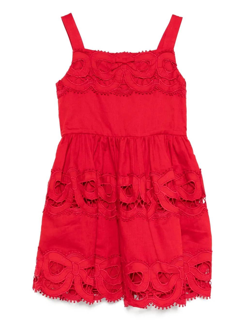 Платье Bow Self-Portrait Kids, красный
Платье Bow Self-Portrait Kids, красный