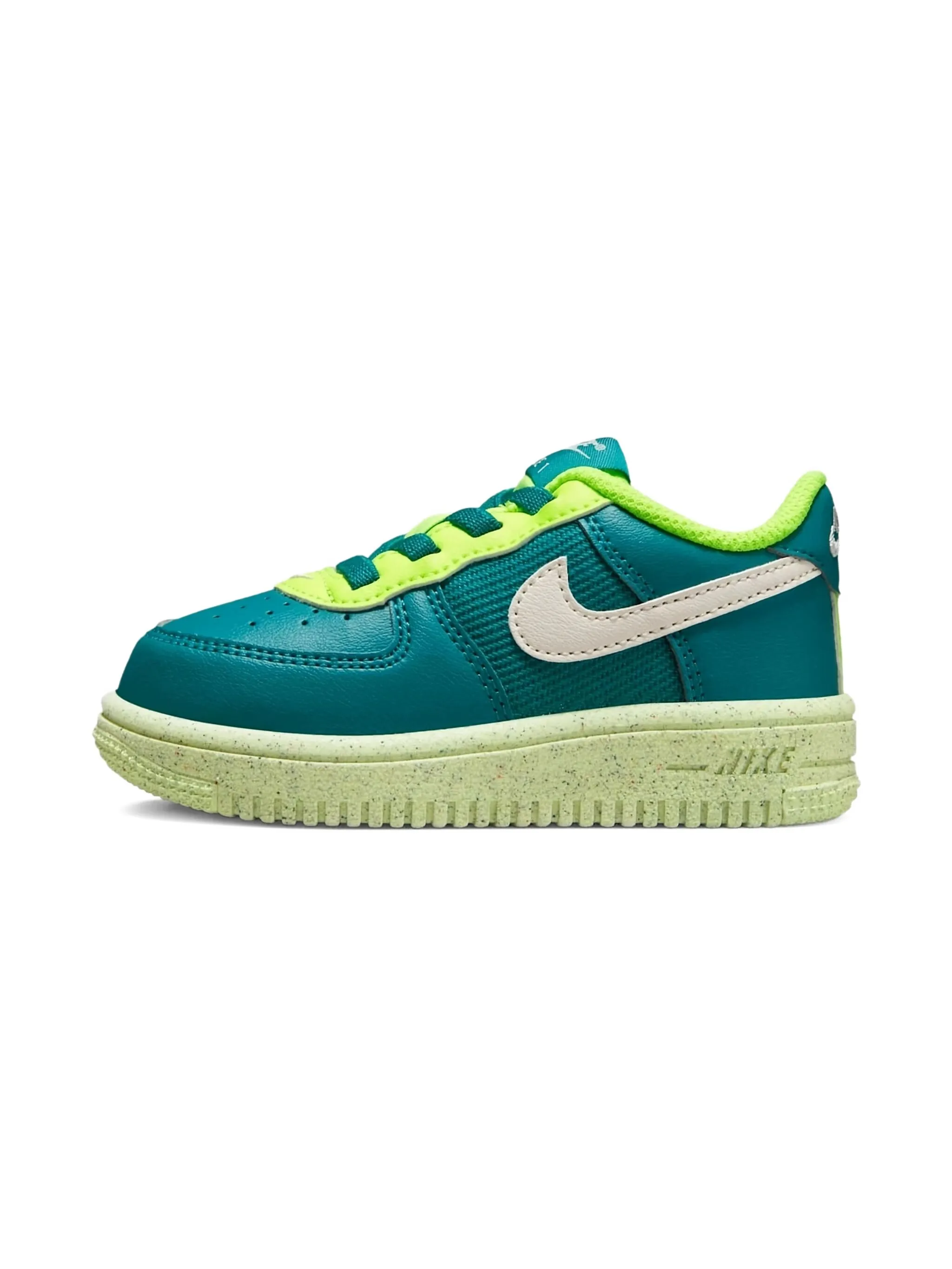 Кроссовки Air Force 1 Crater Next Nature Bright Spruce Volt Nike Kids, зеленый
Кроссовки Air Force 1 Crater Next Nature Bright Spruce Volt Nike Kids, зеленый