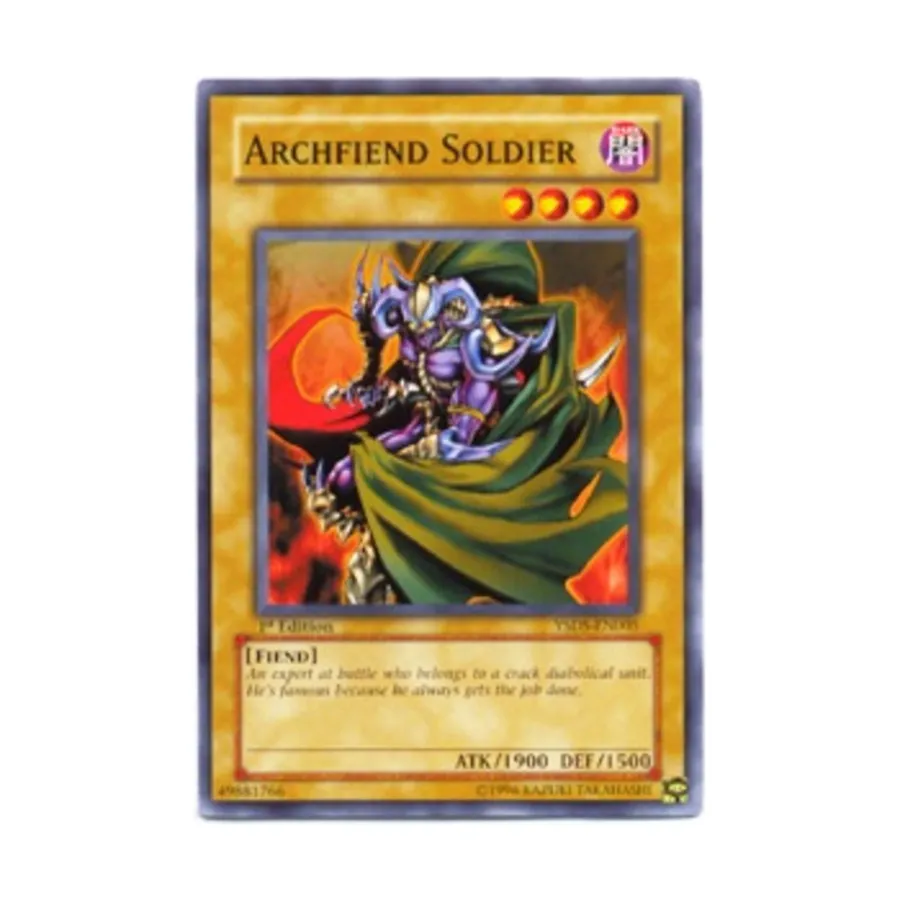 CCG Архидемон-солдат (обычный), Yu-Gi-Oh - Structure Deck - Syrus Truesdale - Singles
CCG Архидемон-солдат (обычный), Yu-Gi-Oh - Structure Deck - Syrus Truesdale - Singles