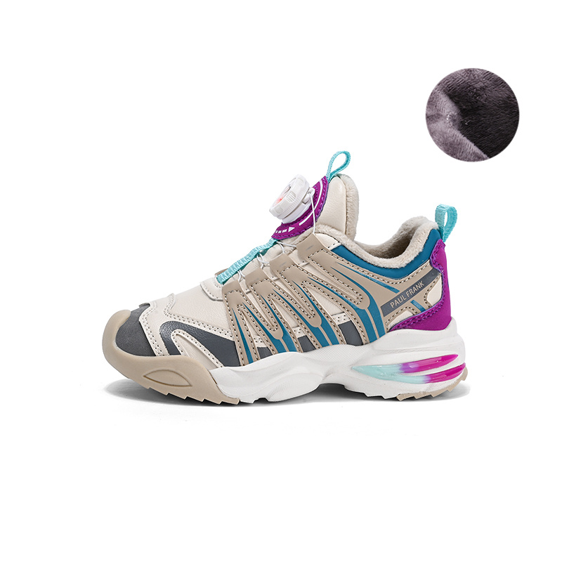 Противоскользящие и износостойкие теплые детские кроссовки для бега PAUL FRANK, фиолетовый
Противоскользящие и износостойкие теплые детские кроссовки для бега PAUL FRANK, фиолетовый