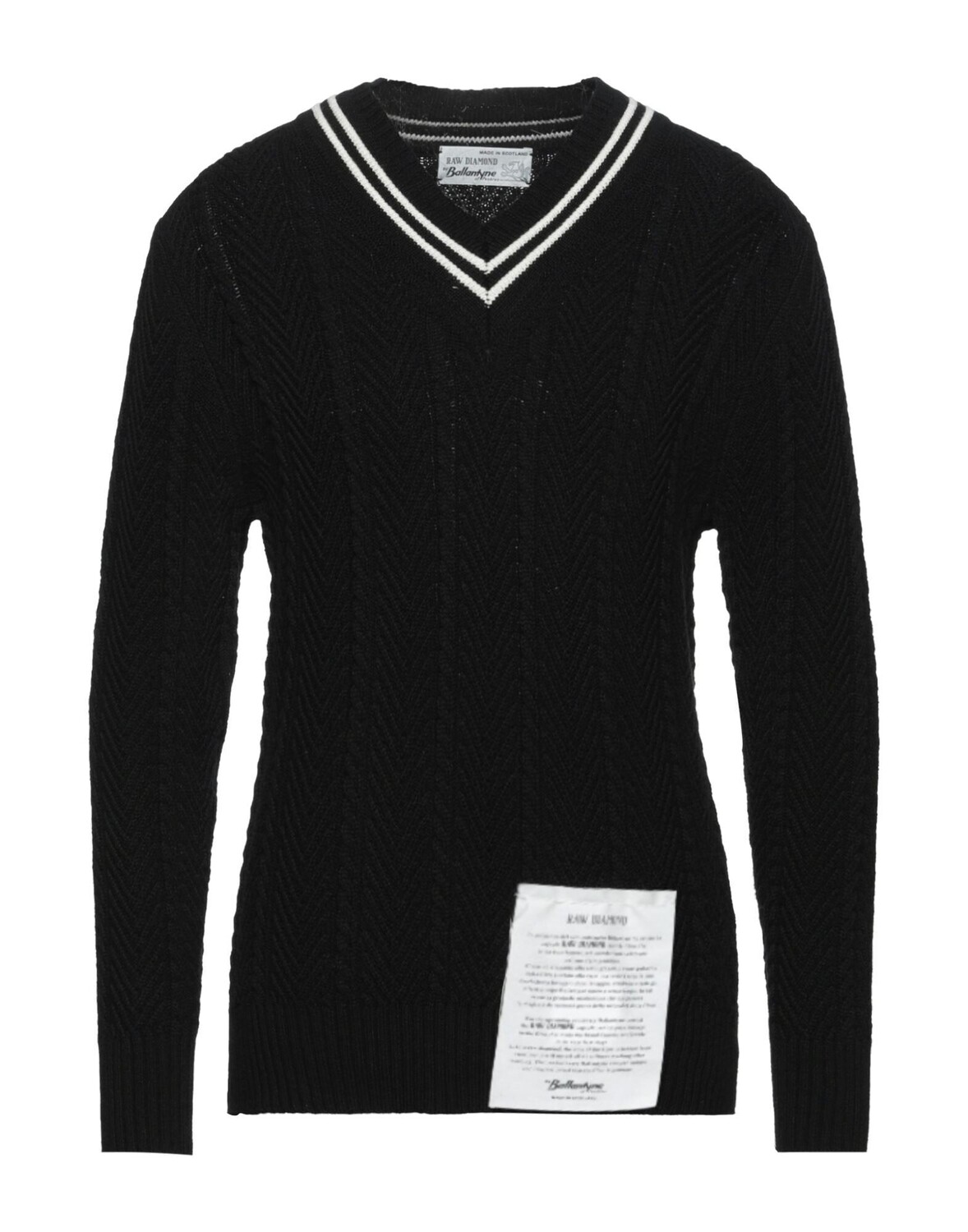 Свитер Ballantyne, черный 
Свитер Ballantyne, черный