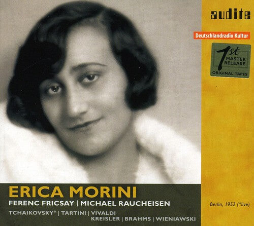 CD диск Morini / Raucheisen / Rias-Sym-Orch / Fricsay: Morini Plays Tchaikovsky Tartini Vivaldi Kreisler
CD диск Morini / Raucheisen / Rias-Sym-Orch / Fricsay: Morini Plays Tchaikovsky Tartini Vivaldi Kreisler