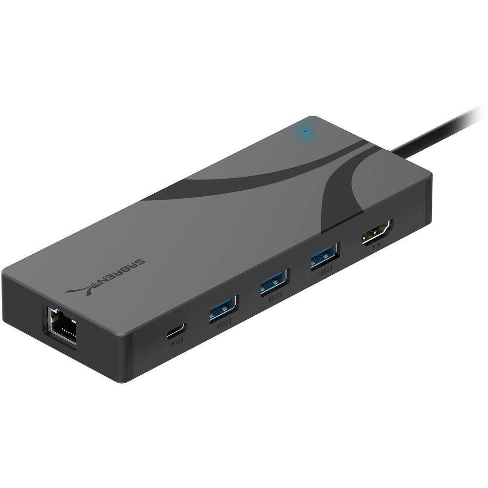 Док-станция Sabrent USB-C 6-Port Hub with M.2 SSD Slot HB-6PNV
Док-станция Sabrent USB-C 6-Port Hub with M.2 SSD Slot HB-6PNV
