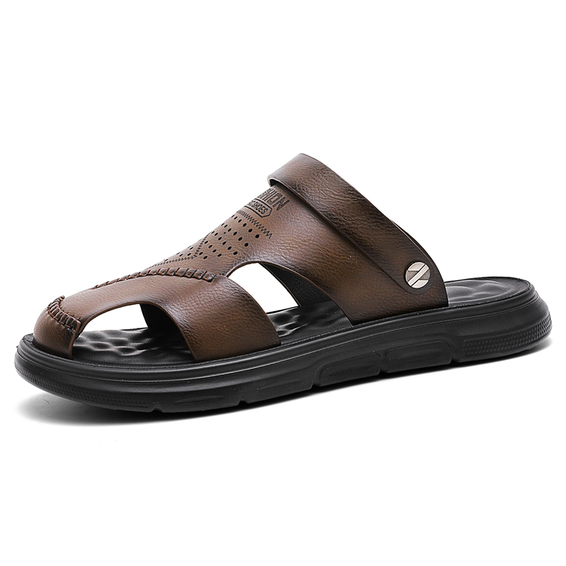 LONGYING Мужские пляжные сандалии коричневые, цвет Brown
LONGYING Мужские пляжные сандалии коричневые, цвет Brown