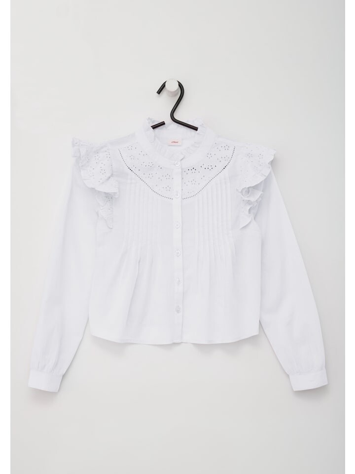 Блуза sOliver langarm, белый
Блуза sOliver langarm, белый