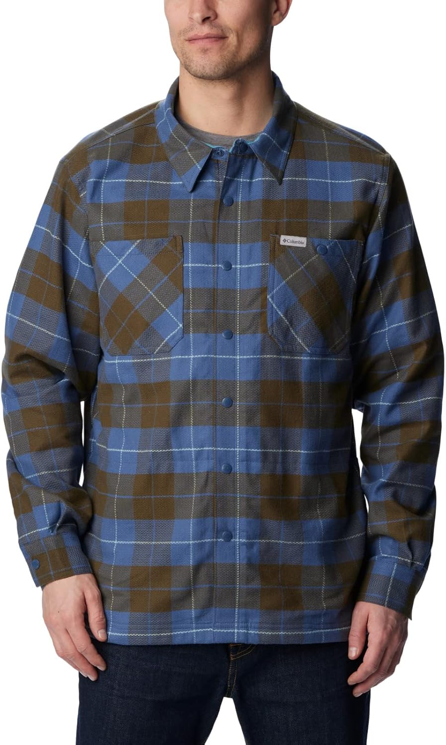 Columbia Men's Cornell Woods Fleece Lined Flannel, Dark Mountain/Shasta Woodsman Tartan
Columbia Men's Cornell Woods Fleece Lined Flannel, Dark Mountain/Shasta Woodsman Tartan