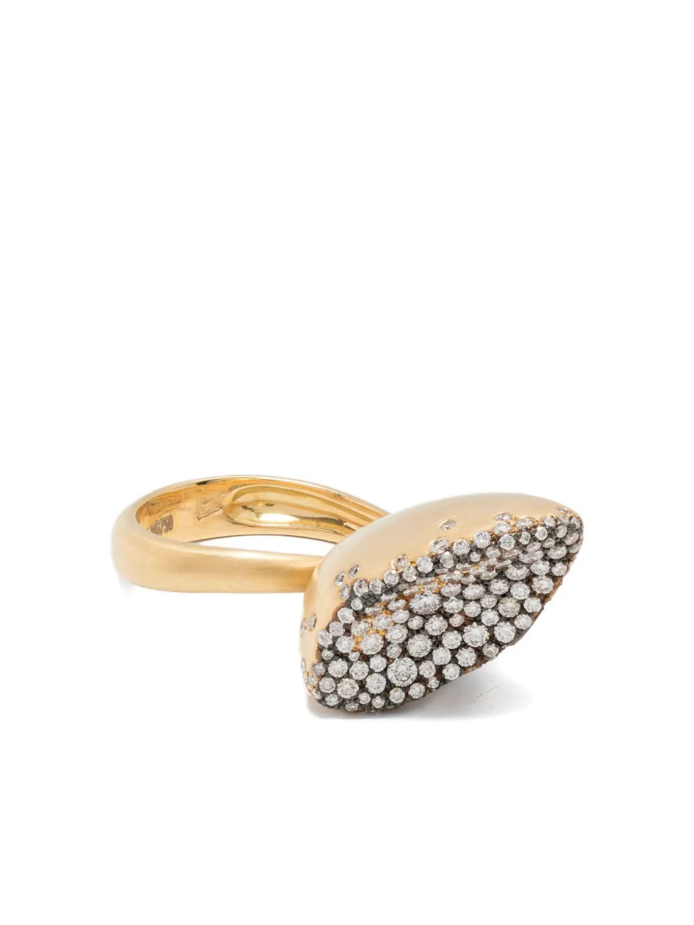 Кольцо из желтого золота 18 карат с бриллиантами Nada Ghazal, золотой
Кольцо из желтого золота 18 карат с бриллиантами Nada Ghazal, золотой