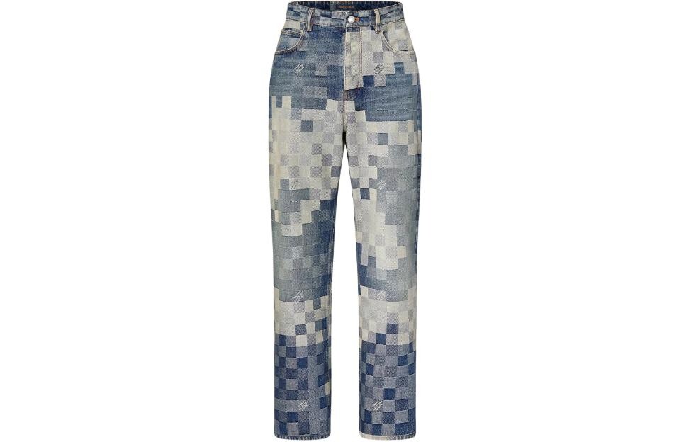 Джинсы мужские Louis Vuitton Damier Damoflage, синий
Джинсы мужские Louis Vuitton Damier Damoflage, синий