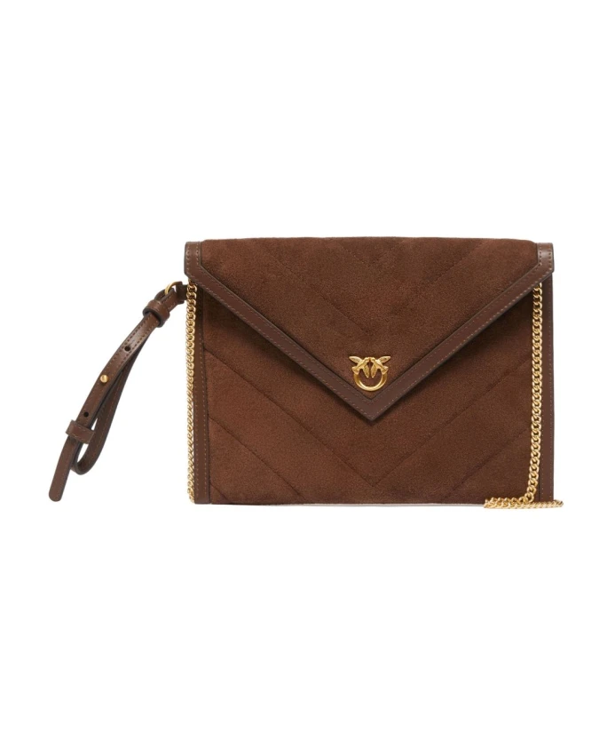 Коричневая кожаная сумка-клатч, элегантный вечерний вариант. Pinko, коричневый
Коричневая кожаная сумка-клатч, элегантный вечерний вариант. Pinko, коричневый