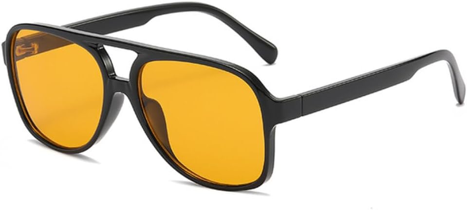 Мужские солнцезащитные очки в стиле ретро с увеличенными двойными перемычками, прозрачная оправа, женские очки желто-синего цвета с защитой от УФ-излучения UV400, SUN38 Generic, Black Orange
Мужские солнцезащитные очки в стиле ретро с увеличенными двойными перемычками, прозрачная оправа, женские очки желто-синего цвета с защитой от УФ-излучения UV400, SUN38 Generic, Black Orange