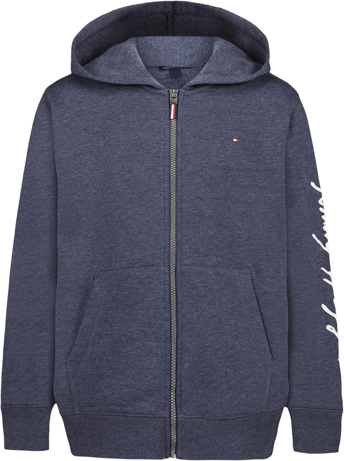 Толстовка Tommy Hilfiger для мальчиков с длинным рукавом, флисом, на молнии, с передними карманами, Signature Navy Blazer Heather
Толстовка Tommy Hilfiger для мальчиков с длинным рукавом, флисом, на молнии, с передними карманами, Signature Navy Blazer Heather