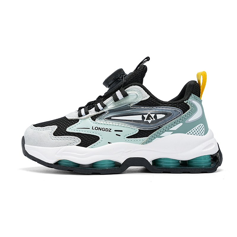 Детские кроссовки для бега FIRS Kids, черный/зеленый
Детские кроссовки для бега FIRS Kids, черный/зеленый