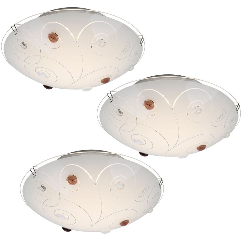 3x светодиодный потолочный светильник, хром, сатиновое стекло, CCT, 41,5 см Globo Lighting, белый
3x светодиодный потолочный светильник, хром, сатиновое стекло, CCT, 41,5 см Globo Lighting, белый