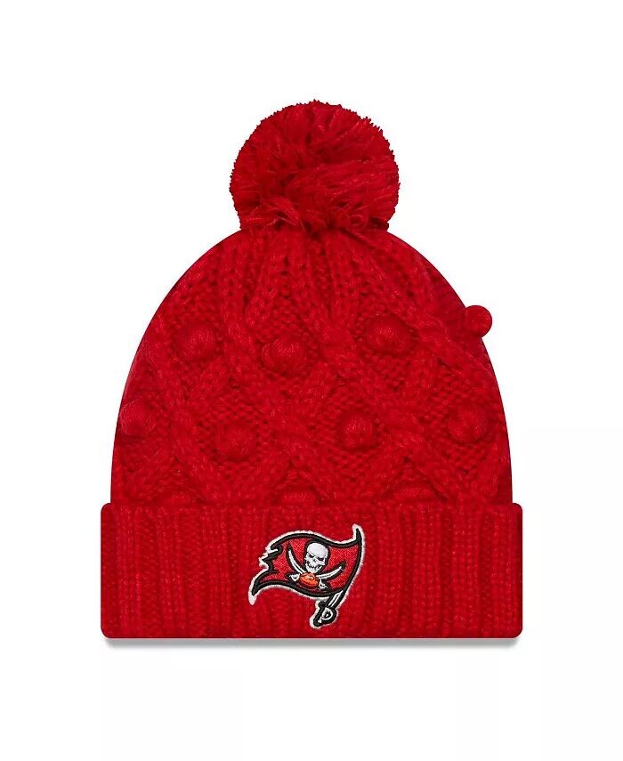 Женская красная шапка Tampa Bay Buccaneers Toasty Cuffed Knit с помпоном New Era
Женская красная шапка Tampa Bay Buccaneers Toasty Cuffed Knit с помпоном New Era