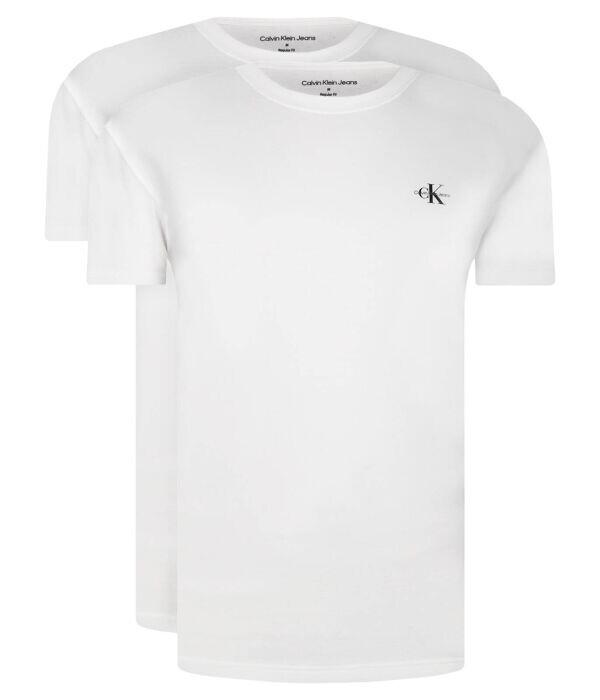 Футболка мужская Calvin Klein Jeans хлопковая с монограммой 2 шт, белый
Футболка мужская Calvin Klein Jeans хлопковая с монограммой 2 шт, белый