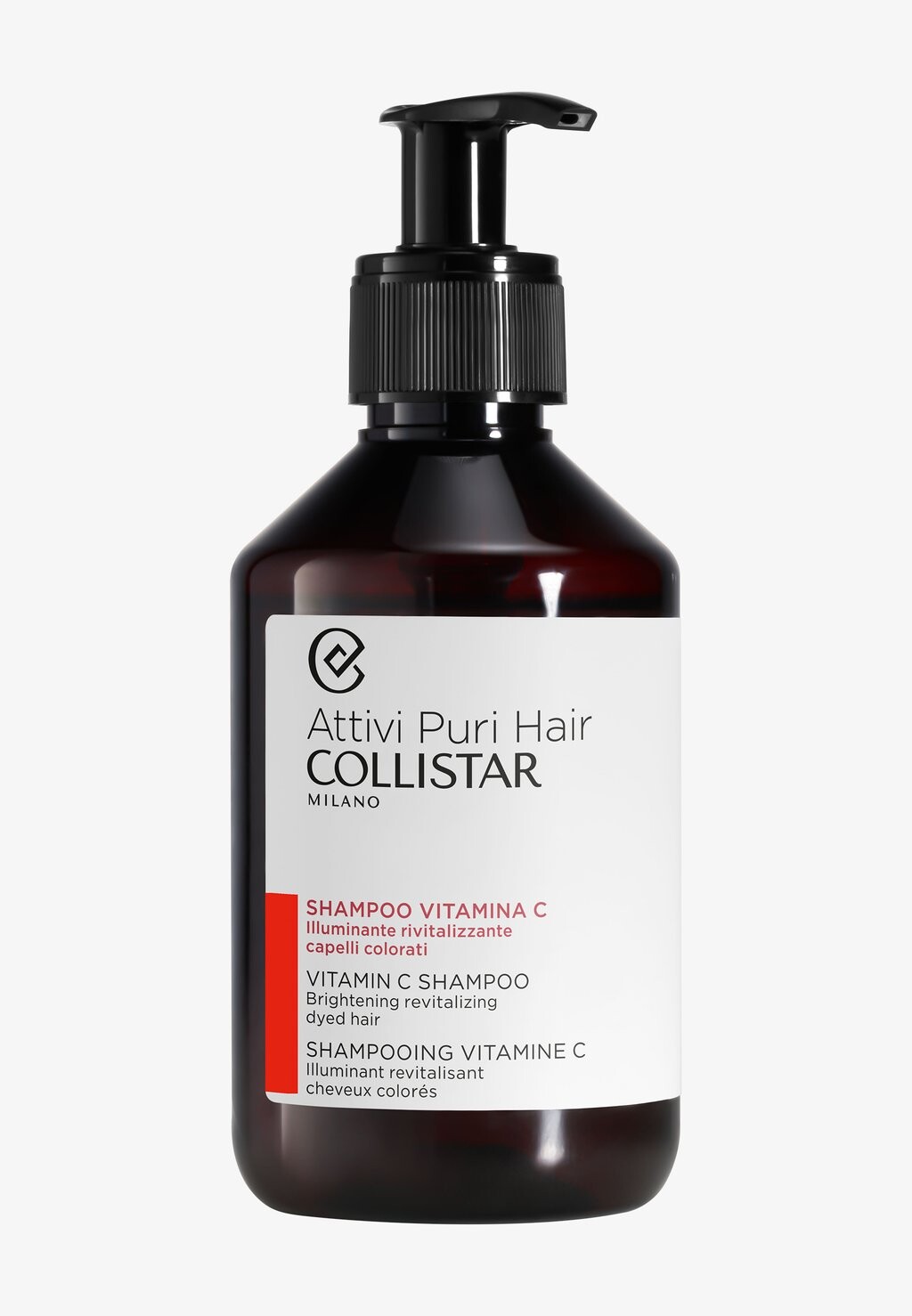 Шампунь VITAMIN C SHAMPOO BRIGHTENING REVITALIZING Collistar
Шампунь VITAMIN C SHAMPOO BRIGHTENING REVITALIZING Collistar