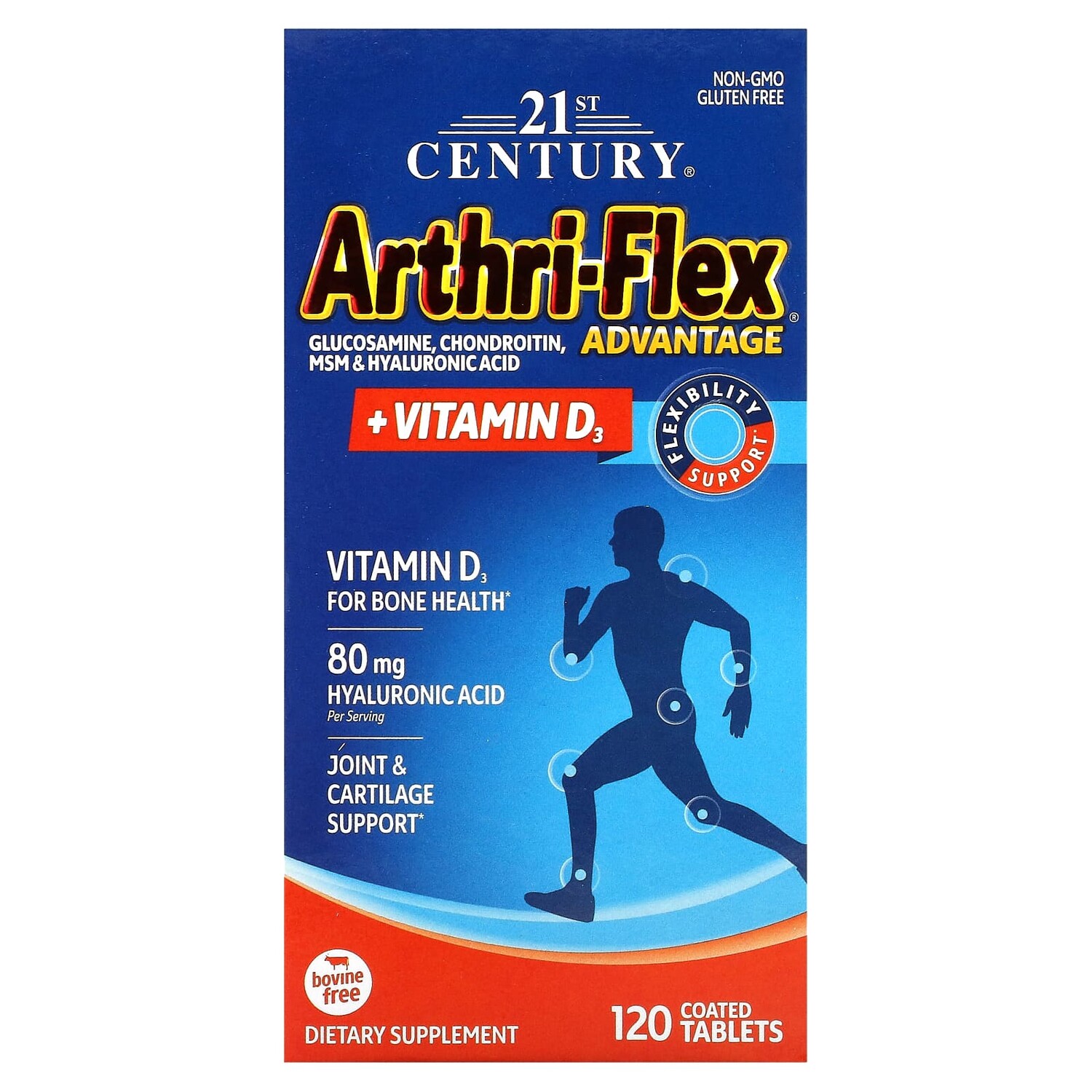 21st Century Arthri-Flex Advantage + витамин D3 120 таблеток с энтеросолюбильным покрытием
21st Century Arthri-Flex Advantage + витамин D3 120 таблеток с энтеросолюбильным покрытием