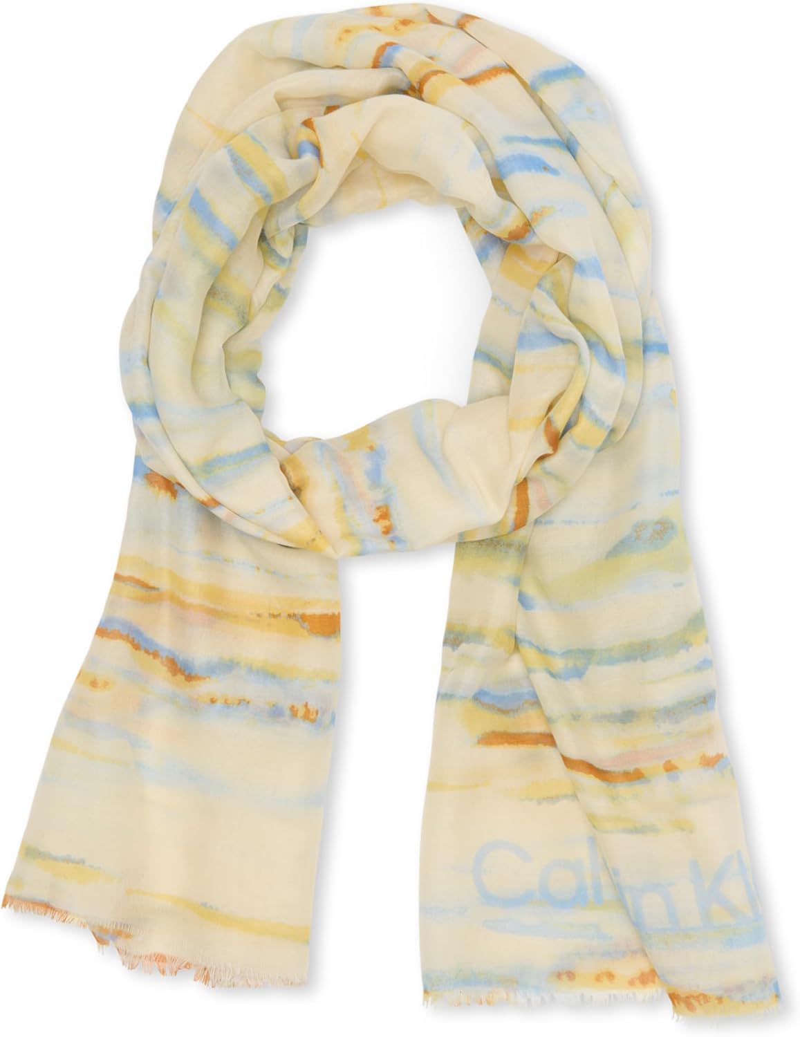 Женский легкий шарф из шамбре Calvin Klein с узором, Natural
Женский легкий шарф из шамбре Calvin Klein с узором, Natural