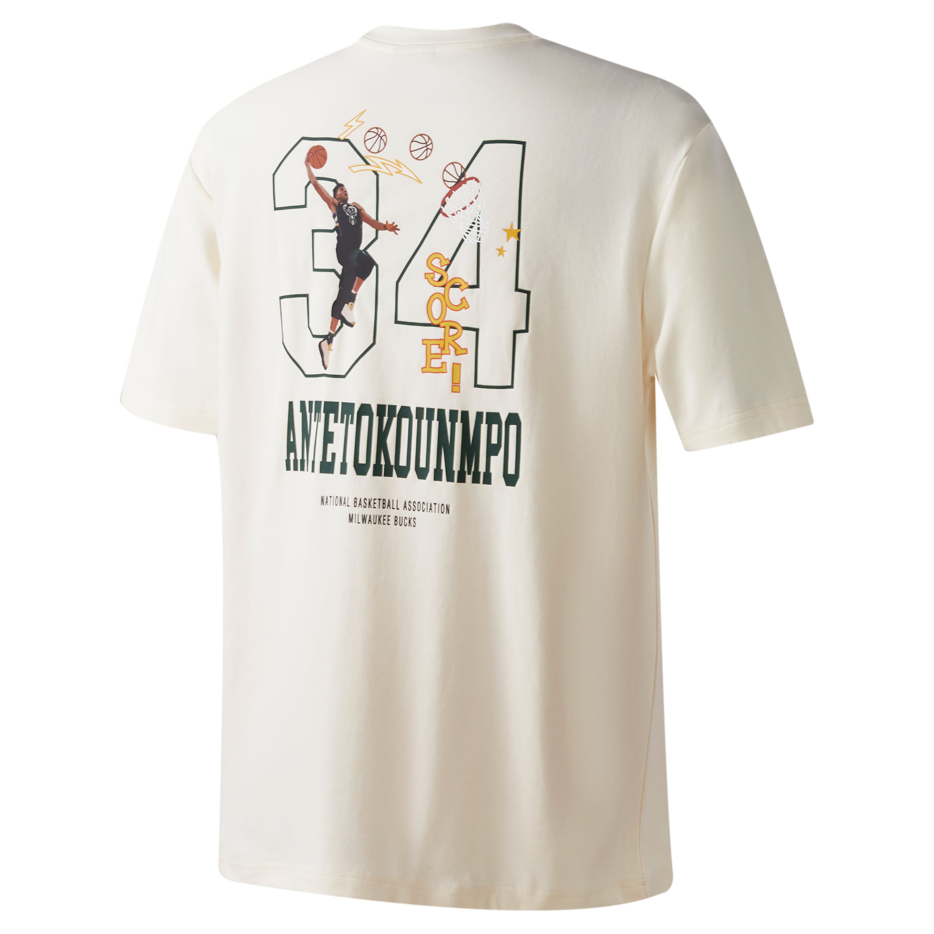 NBA Футболка Milwaukee Bucks унисекс ecru, Бежевый, NBA Футболка Milwaukee Bucks унисекс ecru
NBA Футболка Milwaukee Bucks унисекс ecru, Бежевый, NBA Футболка Milwaukee Bucks унисекс ecru