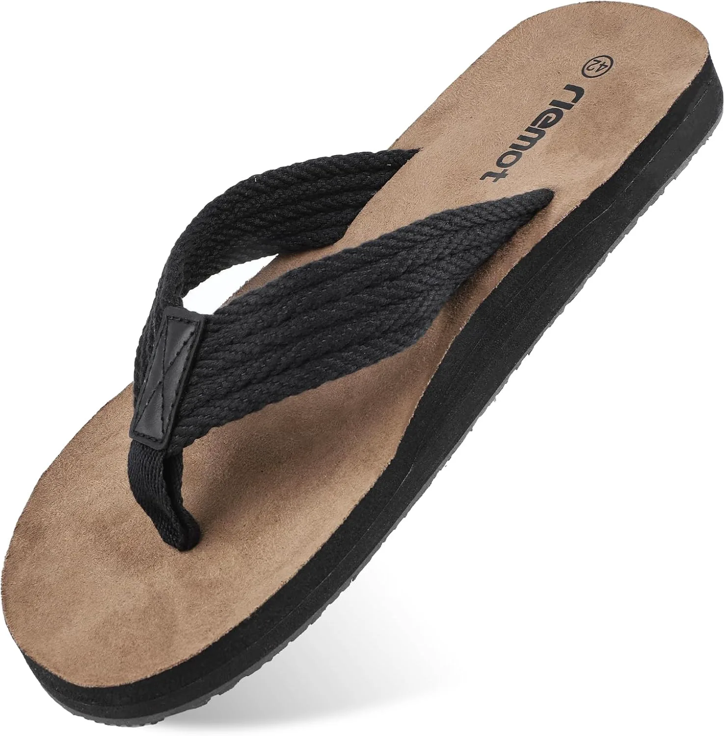 Женские и мужские шлепанцы riemot с поддержкой свода стопы, классические вьетнамки, летние замшевые пляжные шлепанцы с амортизирующей подошвой для бассейна, дома и путешествий, размер US8/14, черный
Женские и мужские шлепанцы riemot с поддержкой свода стопы, классические вьетнамки, летние замшевые пляжные шлепанцы с амортизирующей подошвой для бассейна, дома и путешествий, размер US8/14, черный