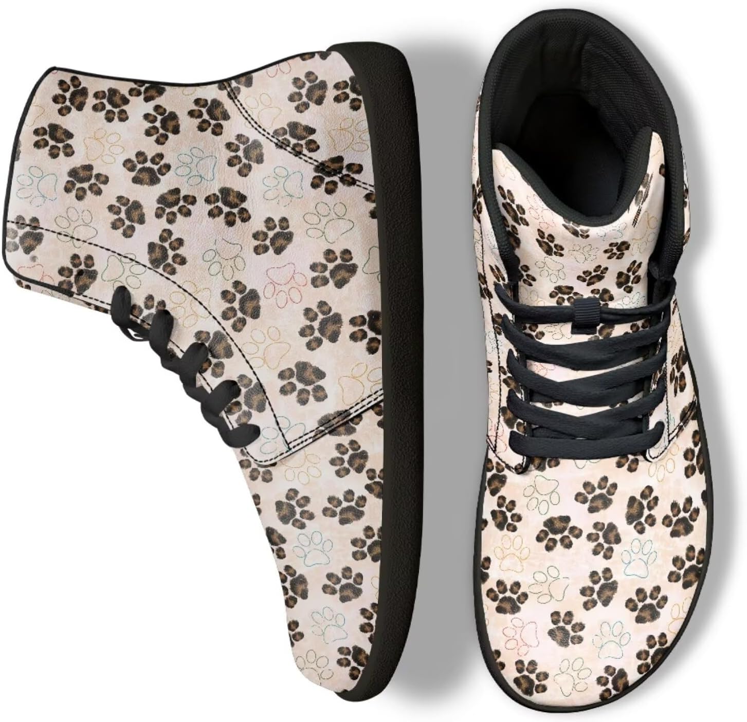 Высокие кеды Binienty для мужчин и женщин, Leopard Dog Paw Print
Высокие кеды Binienty для мужчин и женщин, Leopard Dog Paw Print