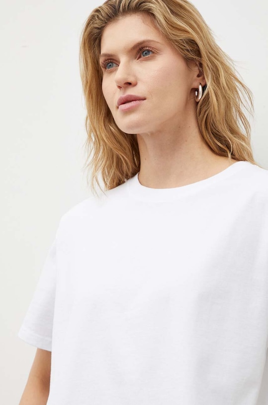 Хлопковая футболка T-shirt droit mc с круглым вырезом American Vintage, белый
Хлопковая футболка T-shirt droit mc с круглым вырезом American Vintage, белый