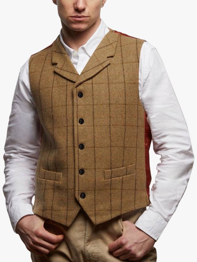 Шерууд твид жилет Guards London, Tan
Шерууд твид жилет Guards London, Tan