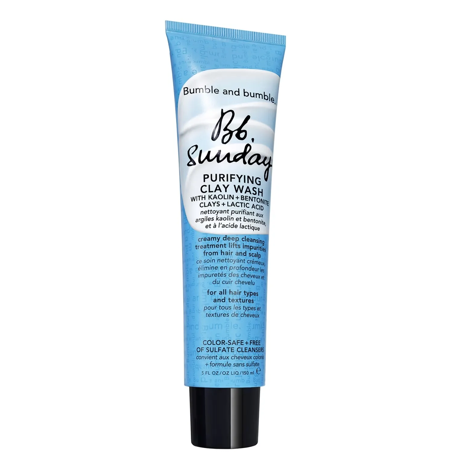 Bumble and Bumble Sunday Purifying Clay Wash, полный размер, 150 мл Bumble And Bumble
Bumble and Bumble Sunday Purifying Clay Wash, полный размер, 150 мл Bumble And Bumble