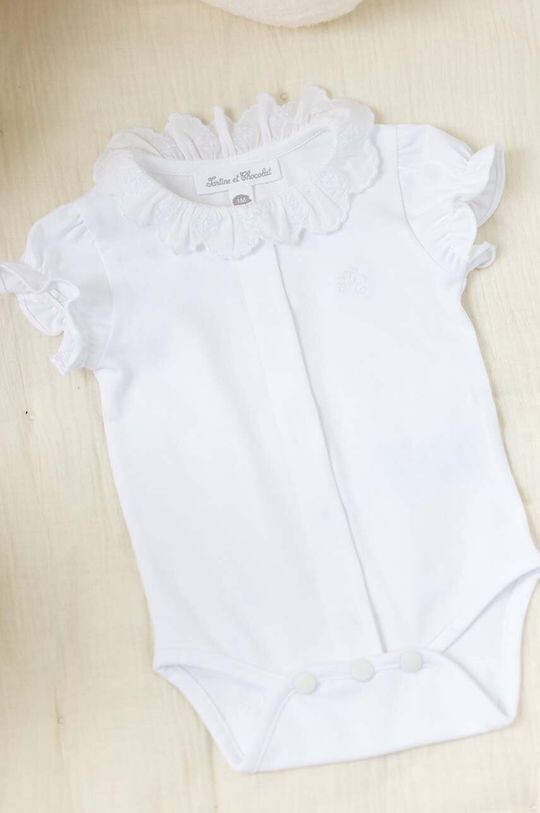 Tartine et chocolat Хлопковое детское боди, белый
Tartine et chocolat Хлопковое детское боди, белый