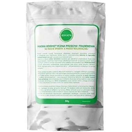 Ecocera Маска для лица против прыщей с серебром и коллоидной медью 50 г
Ecocera Маска для лица против прыщей с серебром и коллоидной медью 50 г