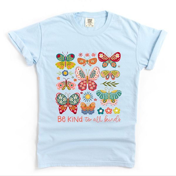 Футболка с принтом бабочки Be kind to all kinds Simply Sage Market, Chambray
Футболка с принтом бабочки Be kind to all kinds Simply Sage Market, Chambray