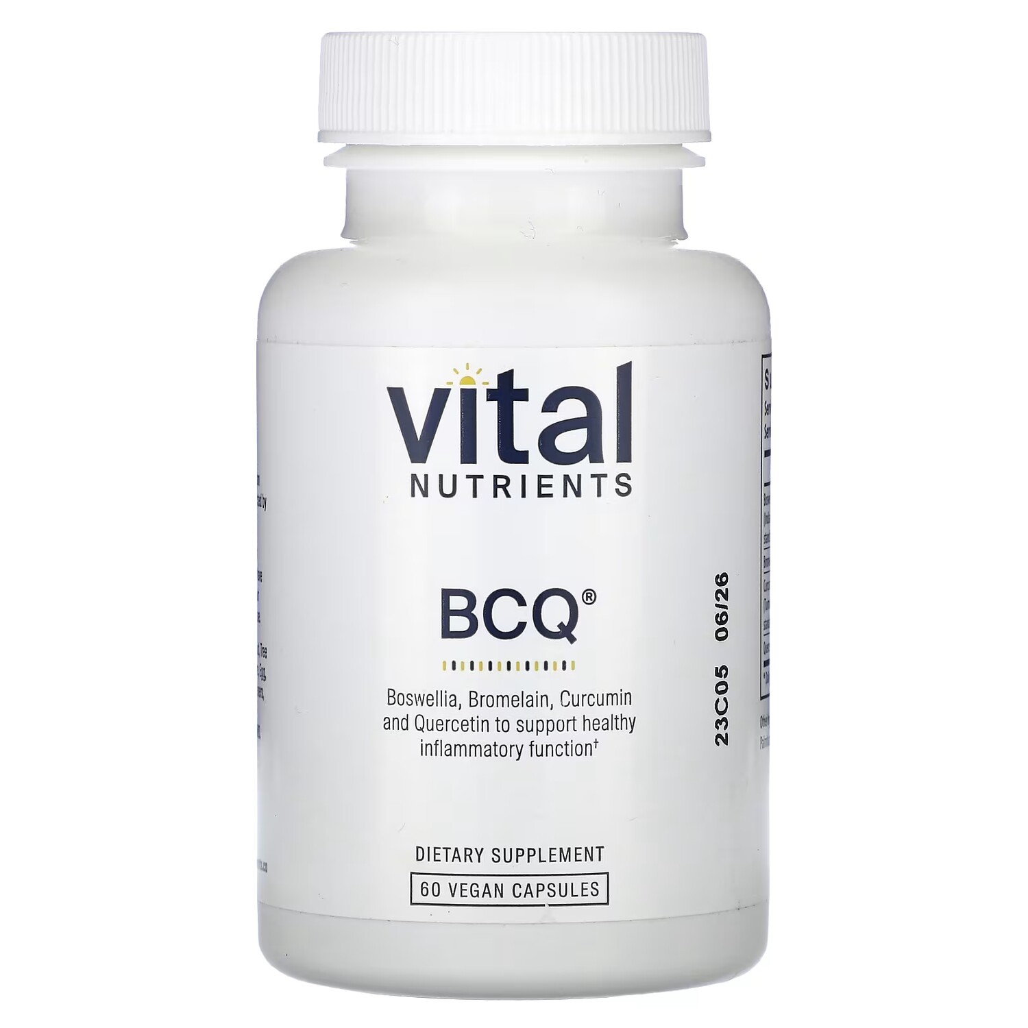 Добавка Vital Nutrients BCQ, 60 капсул
Добавка Vital Nutrients BCQ, 60 капсул