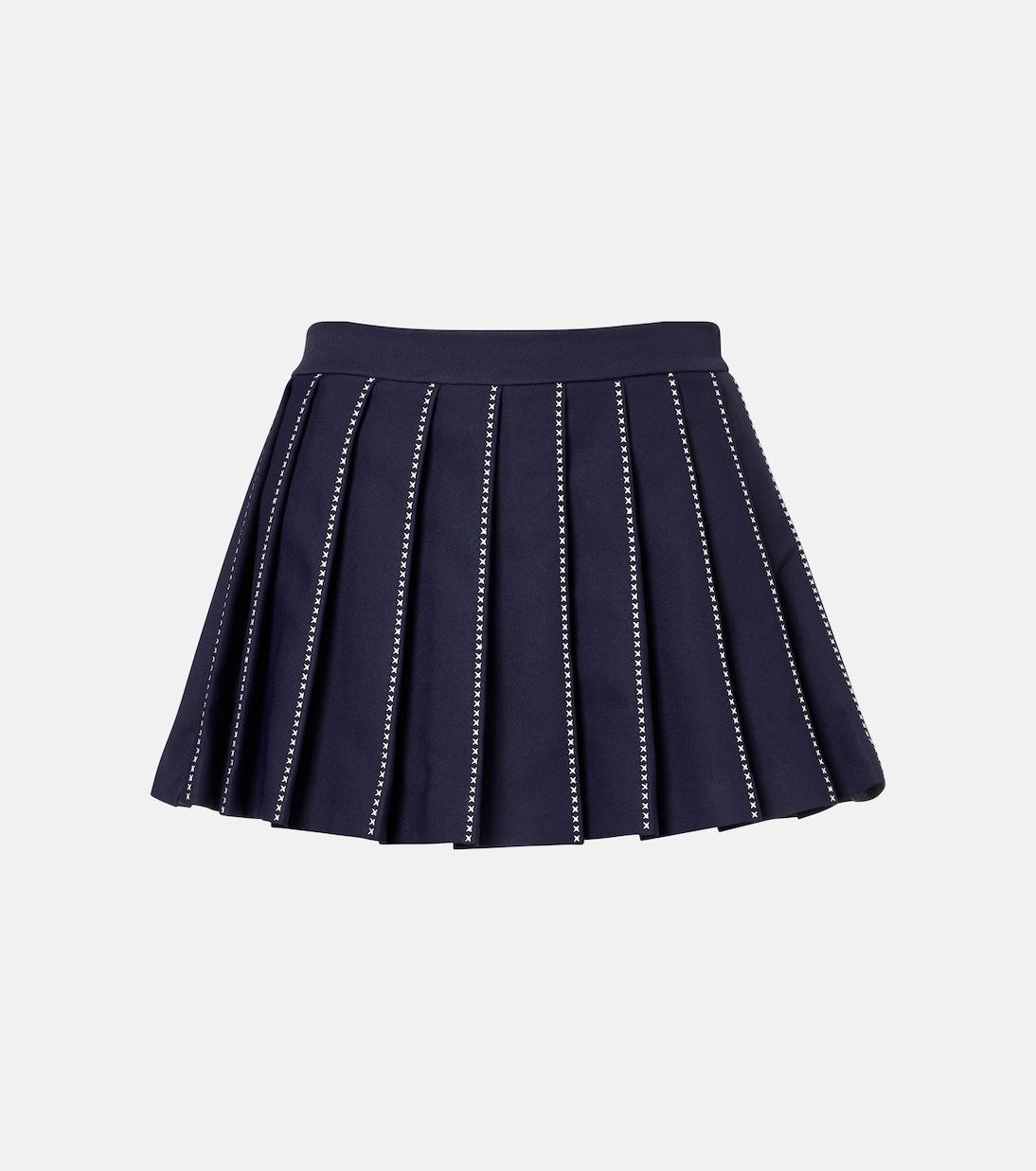 Вышитая плиссированная теннисная юбка Tory Burch, Deep Navy
Вышитая плиссированная теннисная юбка Tory Burch, Deep Navy
