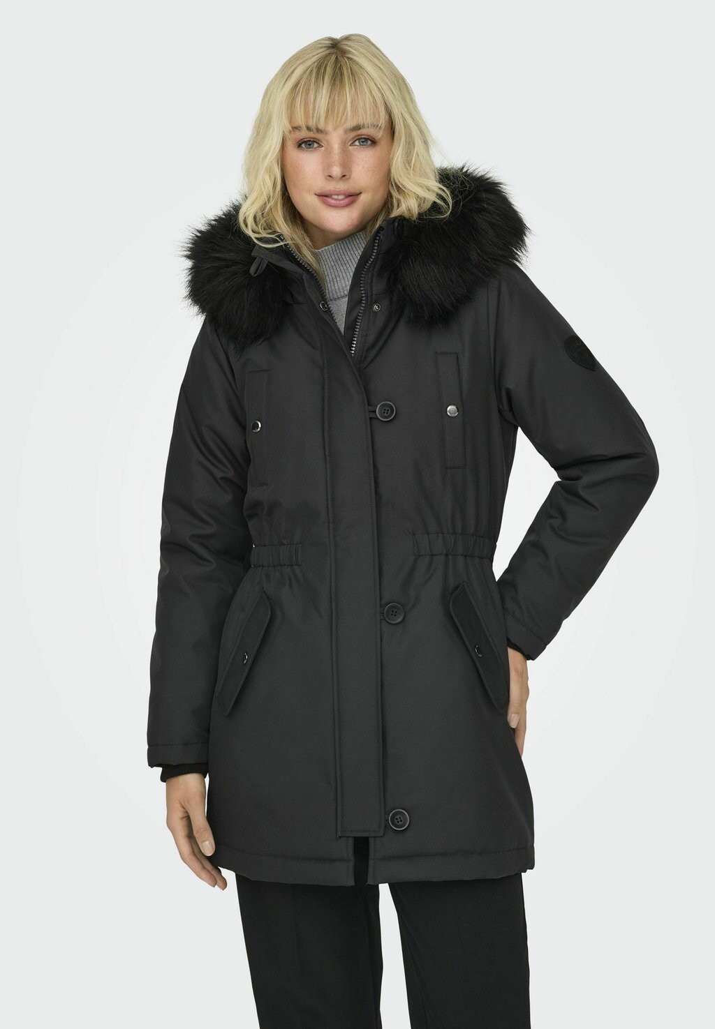 Зимнее пальто ONLY, серый
Зимнее пальто ONLY, серый