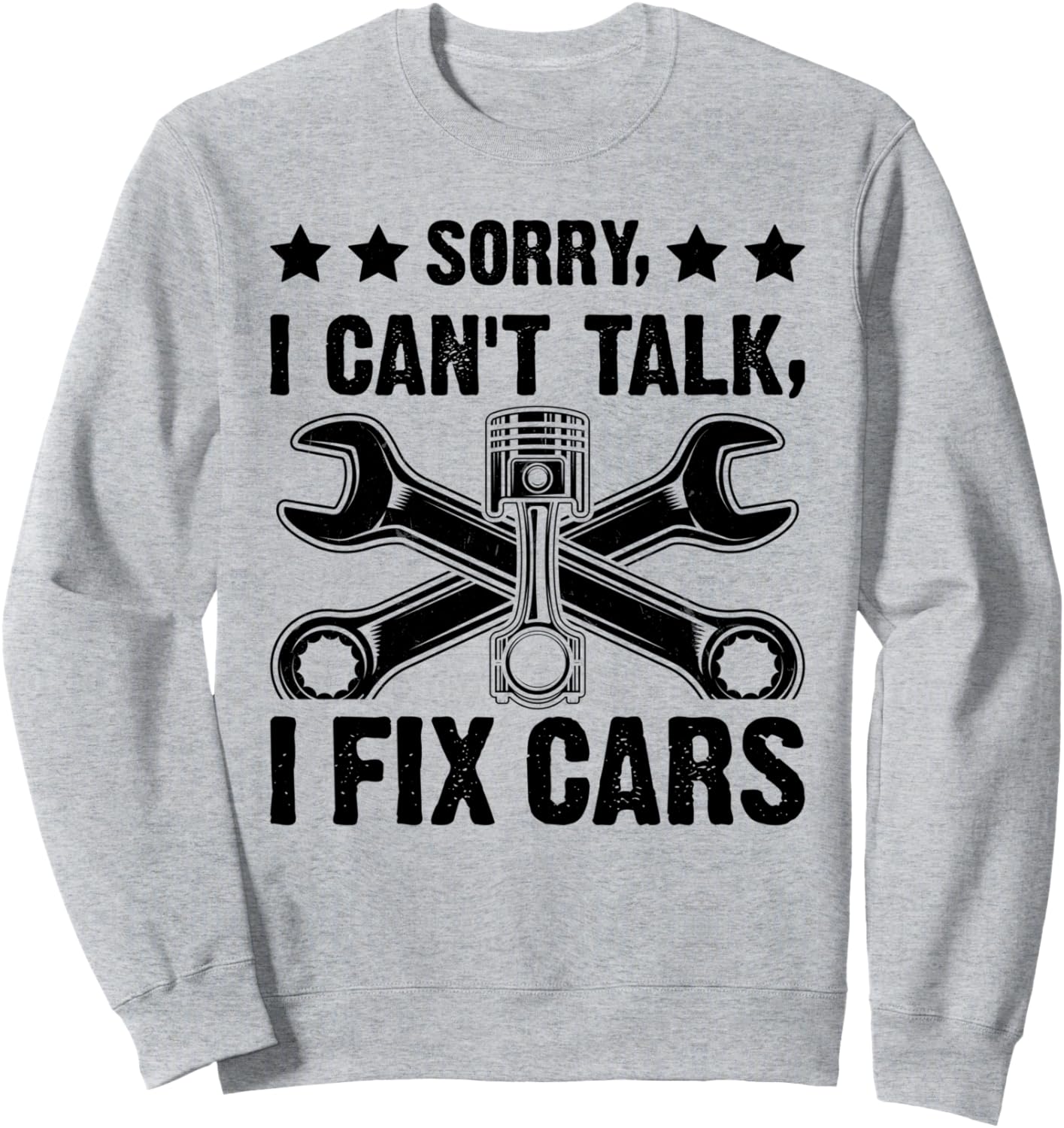 Извините, я не могу говорить, я ремонтирую машины - забавная толстовка с цитатами механиков Funny Mechanic Quotes, серый
Извините, я не могу говорить, я ремонтирую машины - забавная толстовка с цитатами механиков Funny Mechanic Quotes, серый