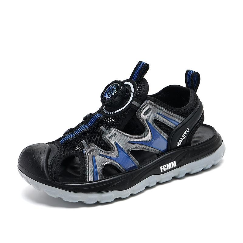 Сандалии детские, нескользящие и дышащие FCMM, черный/синий
Сандалии детские, нескользящие и дышащие FCMM, черный/синий