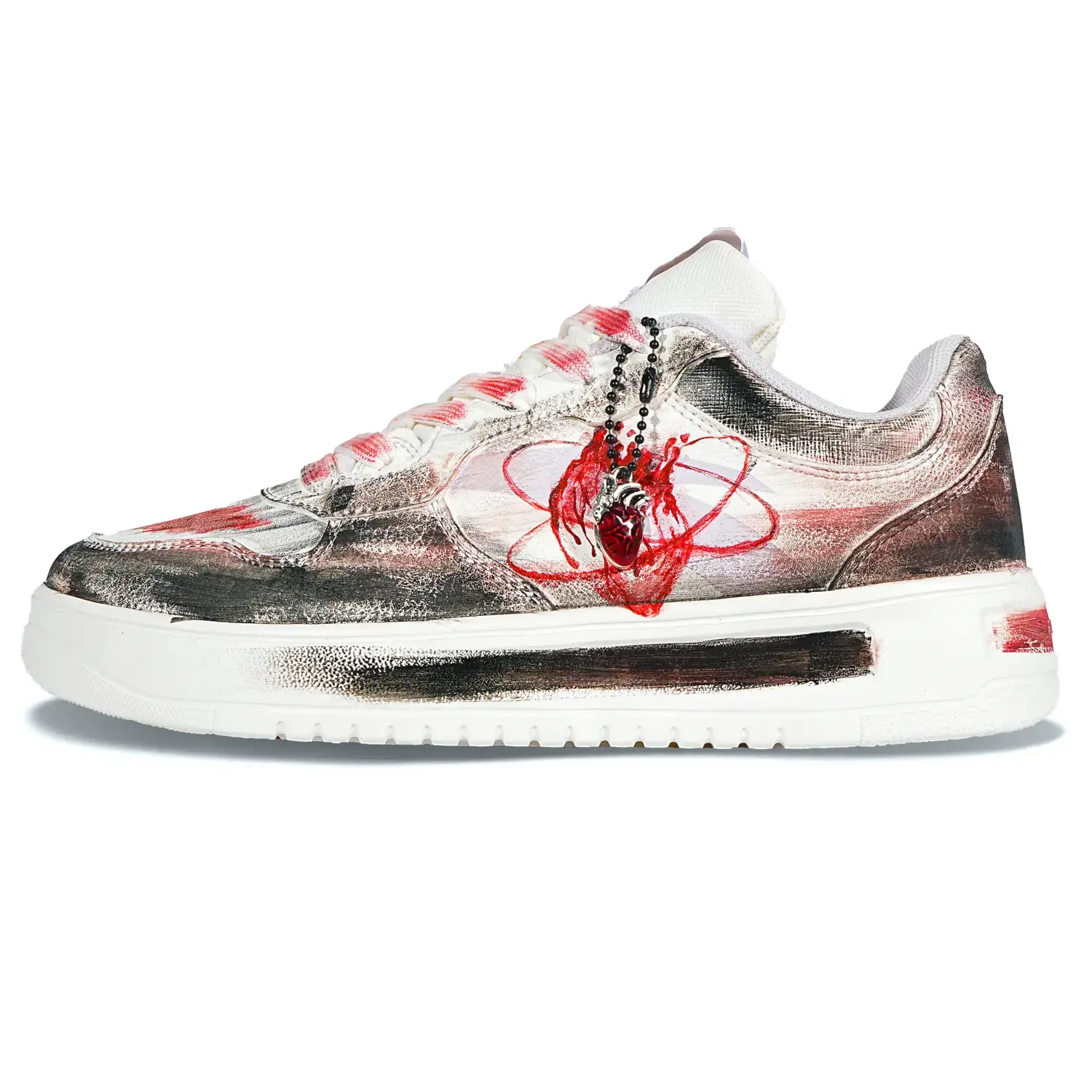 ANTA Скользостойкие амортизирующие износостойкие низкие скейтерские кроссовки унисекс белый черный красный, цвет White Black Red
ANTA Скользостойкие амортизирующие износостойкие низкие скейтерские кроссовки унисекс белый черный красный, цвет White Black Red