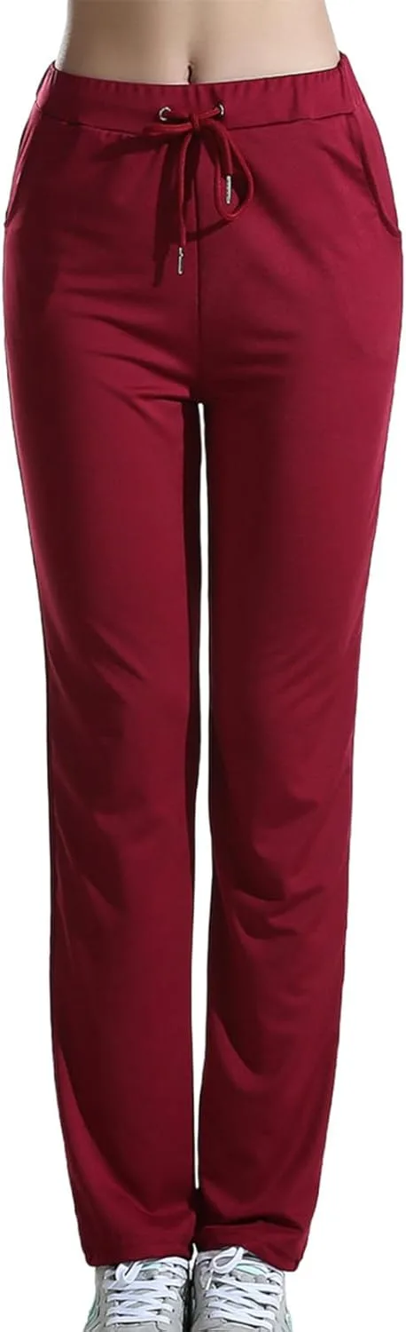 Yoga Pants for Womens Quick-Drying Tummy Control Lightweight Leggings Work Lounge Dress Trousers with Pockets
Yoga Pants for Womens Quick-Drying Tummy Control Lightweight Leggings Work Lounge Dress Trousers with Pockets