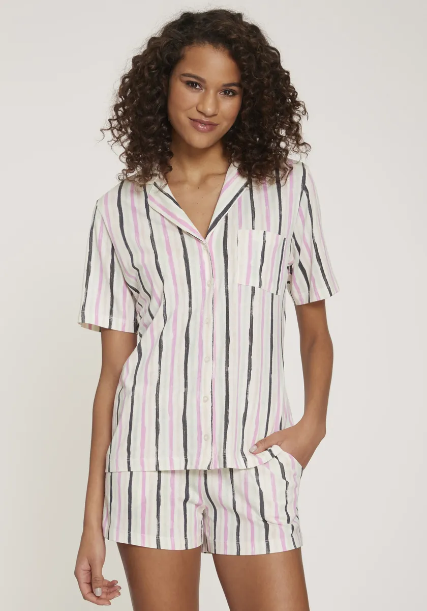 Vivance Dreams Пижама (2 шт.), с акварельным рисунком, цвет Bunt Gestreift
Vivance Dreams Пижама (2 шт.), с акварельным рисунком, цвет Bunt Gestreift