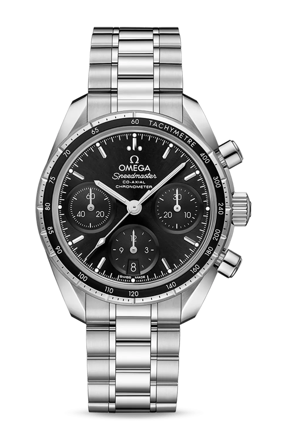 Часы Omega Speedmaster co-axial chronograph 38 мм
Часы Omega Speedmaster co-axial chronograph 38 мм