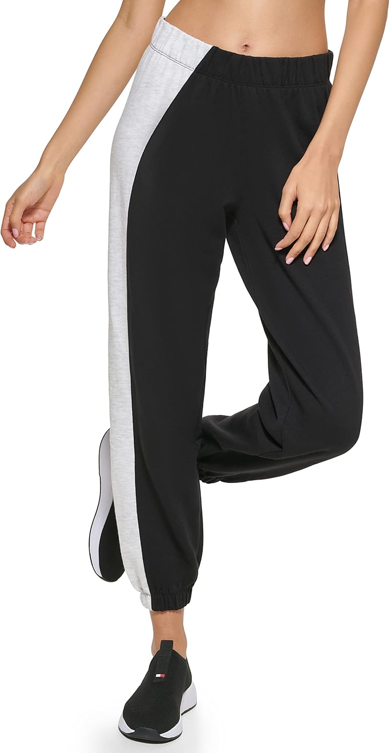 Женские спортивные брюки Tommy Hilfiger с эластичным поясом и цветными блоками, Black
Женские спортивные брюки Tommy Hilfiger с эластичным поясом и цветными блоками, Black