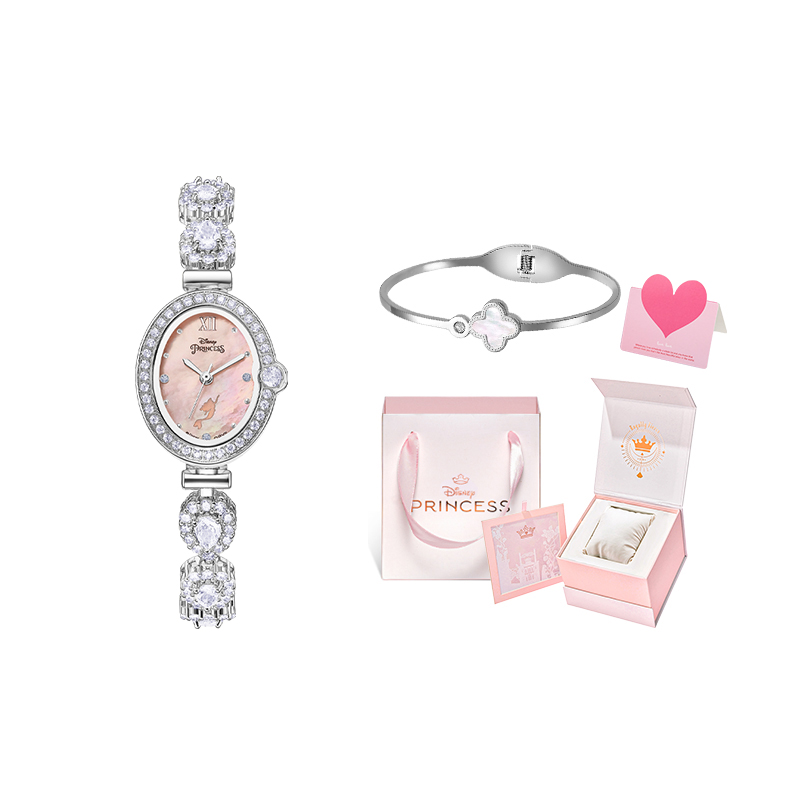 Часы Princess Mermaid Series с кварцевым механизмом, женские, циферблат цвета перламутра Disney
Часы Princess Mermaid Series с кварцевым механизмом, женские, циферблат цвета перламутра Disney